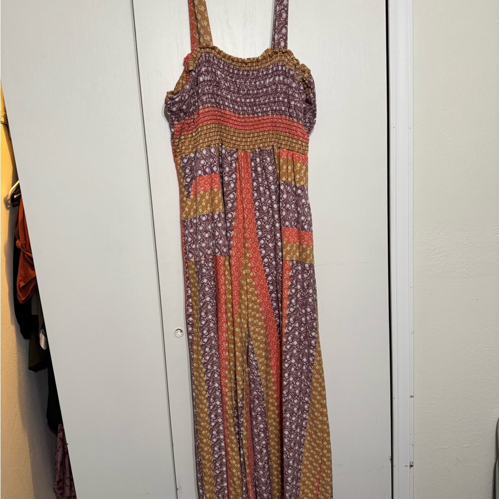 BUCKETLIST Multicolor Wide Leg Jumpsuit